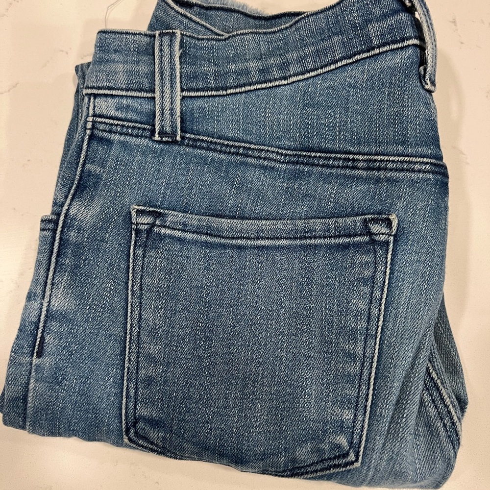J Brand cropped light denim
